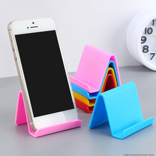 Color random Portable Mobile Phone Holder Candy Fixed Holder Home Supplies kitchen accessories decoration phone dropshipping
