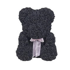 Teddy Bear of Rose Artificial Flowers