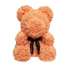 Teddy Bear of Rose Artificial Flowers