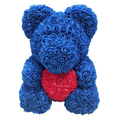 Teddy Bear of Rose Artificial Flowers