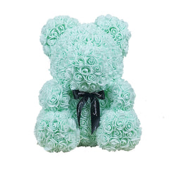 Teddy Bear of Rose Artificial Flowers