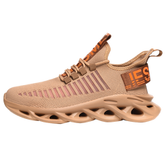 Men Shoes Fly Knit Mesh Breathable Light Weight Running Shoes 2019 Fashion Sports Shoes Adult Sneakers Hollow Sole Plus Size 46