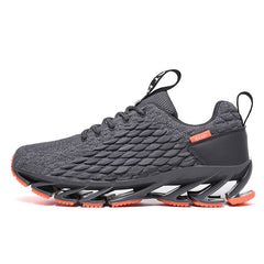 Men Shoes Fly Knit Mesh Breathable Light Weight Running Shoes 2019 Fashion Sports Shoes Adult Sneakers Hollow Sole Plus Size 46