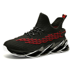 High-quality lace-up  running sneakers