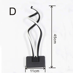 Led Bedroom Bedside Wall lamp Creative Simple Modern Lamp Art Wall lamp Acrylic  Corridor Staircase Lights