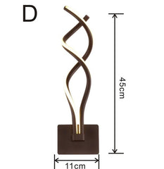 Led Bedroom Bedside Wall lamp Creative Simple Modern Lamp Art Wall lamp Acrylic  Corridor Staircase Lights