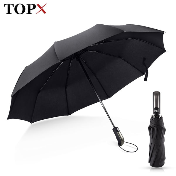 Wind Resistant Folding Automatic Umbrella